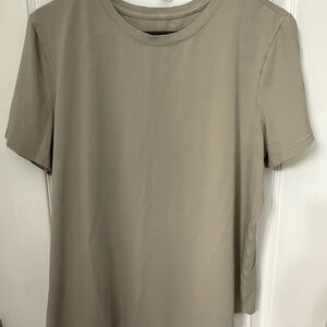 lululemon athletica Beige (riverstone) Short Sleeve Tee